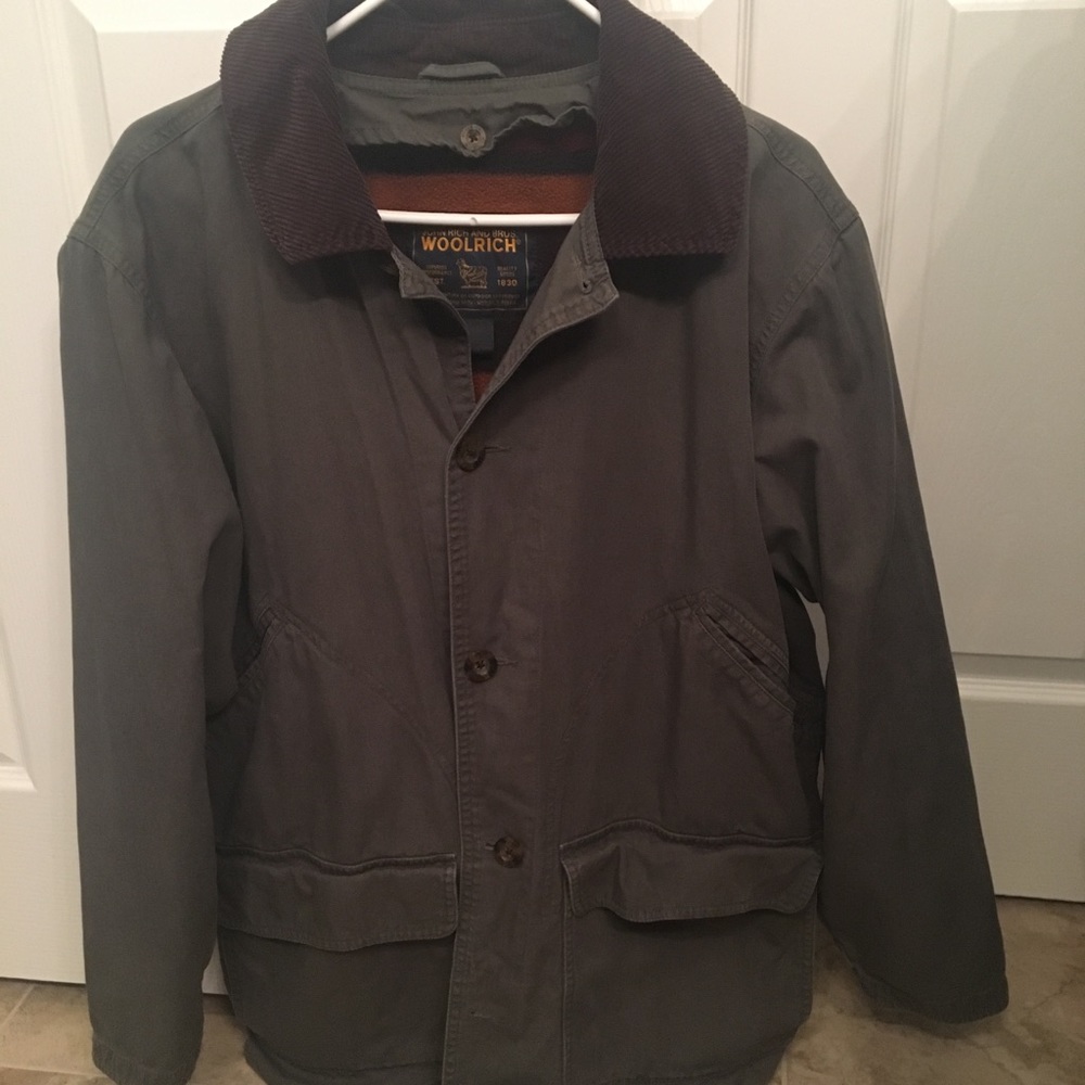 WOOLRICH Men’s MD/LG Barn Jacket, Removable Lining